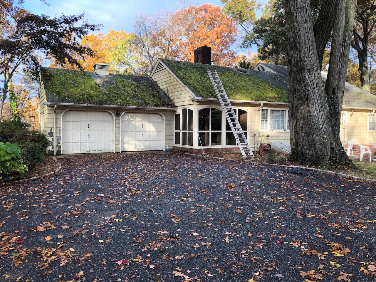 asphalt roof wash