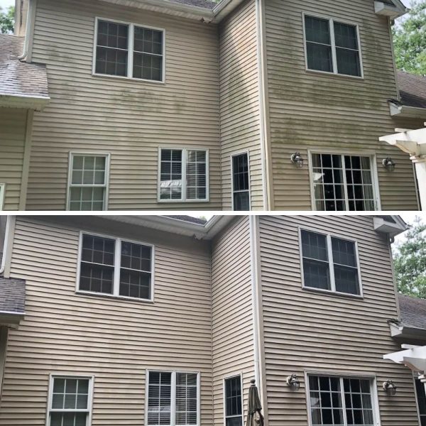 Power Washing project in Setauket NY