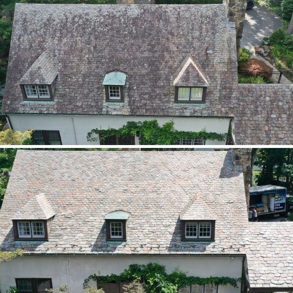 Roof Cleaning project in Long Island